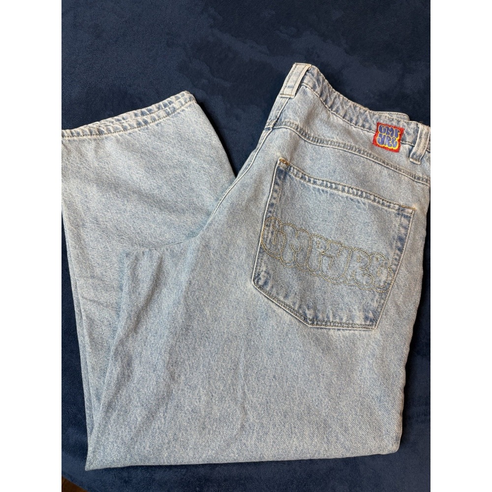 Vtg Empyre Jeans Men's 32 Blue Y2K Hip Hop Grunge Skate Relaxed Stitched Denim